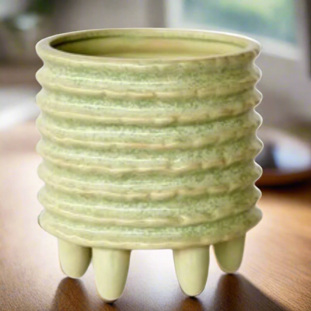 Aqua Green Ceramic Planter On Feet 17.5X16cm: A Stunning Decorative Piece
Add a pop of color and elegance to your home with our expertly crafted Aqua Green Ceramic Planter On Feet 17.5X16cm. This unique piece is sure to elevate your interior design. Unique Boys.