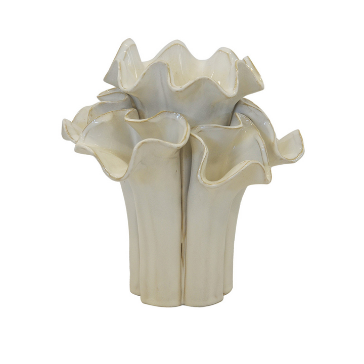 CERAMIC BROCCOLI VOTIVE WHITE 22CM (H) X 20CM (D)  This 22CM (H) X 20CM (D) ceramic broccoli votive in white is a unique and stylish addition to any home decor. Its intricate design and durable material make it a beautiful and functional accent piece. Enjoy the calming ambiance created by the candlelight shining through the intricately crafted broccoli detail.  Delivery 5 to 7 working days  - Unique Boys