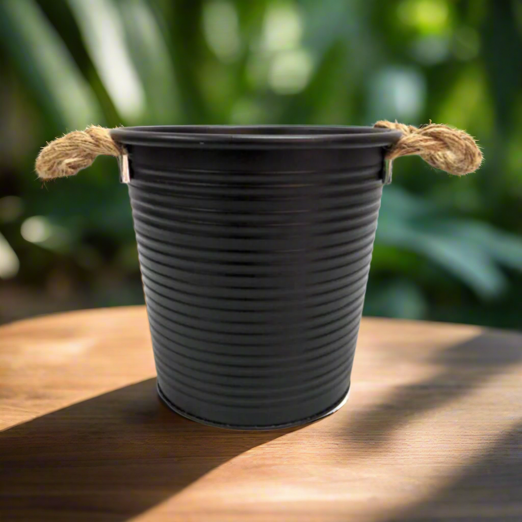 Add a Touch of Vintage Charm with the Encounter Bucket
Elevate your décor with the Encounter Bucket, a unique and versatile vintage-inspired pot perfect for indoor or outdoor use.
Vintage-Inspired Design
This stunning pot boasts an antique design that adds a touch of history and character to any space. Its convenient size (21.5cm x 16cm x 20cm) makes it easy to arrange flowers, leaves, or branches, creating a beautiful display that adds style and charm to your home or garden.
Key Features
Vintage-inspired