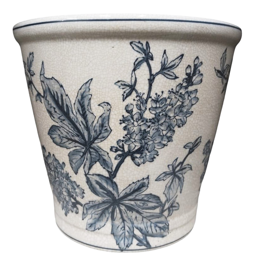 Fantasy blue planter 23x22cm
Add a vibrant splash of color and elegance to your home with our stunning Fantasy blue planter 23x22cm. This beautifully crafted ceramic piece measures Fantasy blue planter 23x22cm, making it perfect for displaying fresh flowers, plants or branches. Unique Boys.