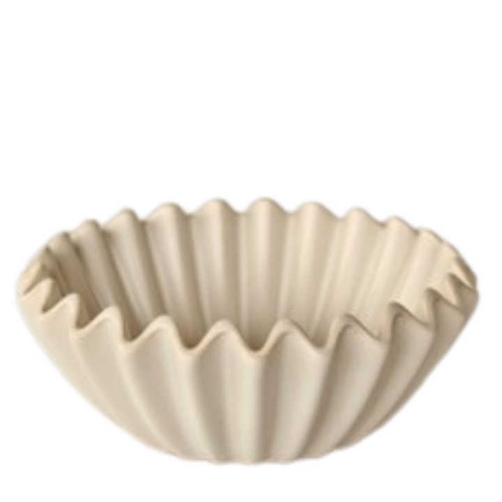 Medium Off White Fluted Ceramic Bowl 8x20cm
Add elegance and style to your home with this beautifully crafted ceramic bowl. Its stunning fluted design makes it perfect for elevating your interior decor.
Key Features:
Handcrafted ceramic with a unique fluted design. Unique Boys.