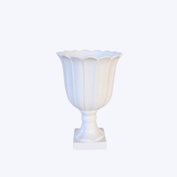 Elegant Medium White Vase or Urn
Elevate your home decor with this stunning medium-sized white vase or urn, measuring 35x24cm. Its classic design and high-quality materials make it a versatile and elegant piece, perfect for displaying flowers or as a standalone statement piece unique boys