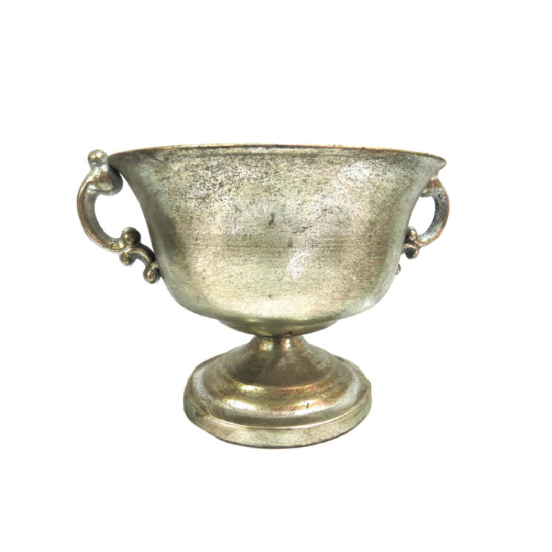 Product Summary: Podium Trophy Vase
Description
Elevate your space with the Podium Trophy Vase, a versatile and stylish piece that doubles as a stunning planter.
Dimensions
Width: 20cm
Height: 15.5cm