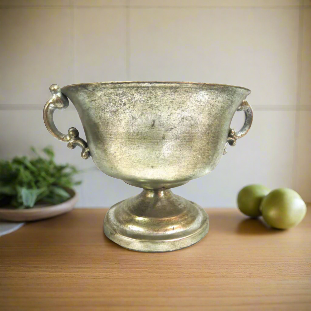 Product Summary: Podium Trophy Vase
Description
Elevate your space with the Podium Trophy Vase, a versatile and stylish piece that doubles as a stunning planter.
Dimensions
Width: 20cm
Height: 15.5cm