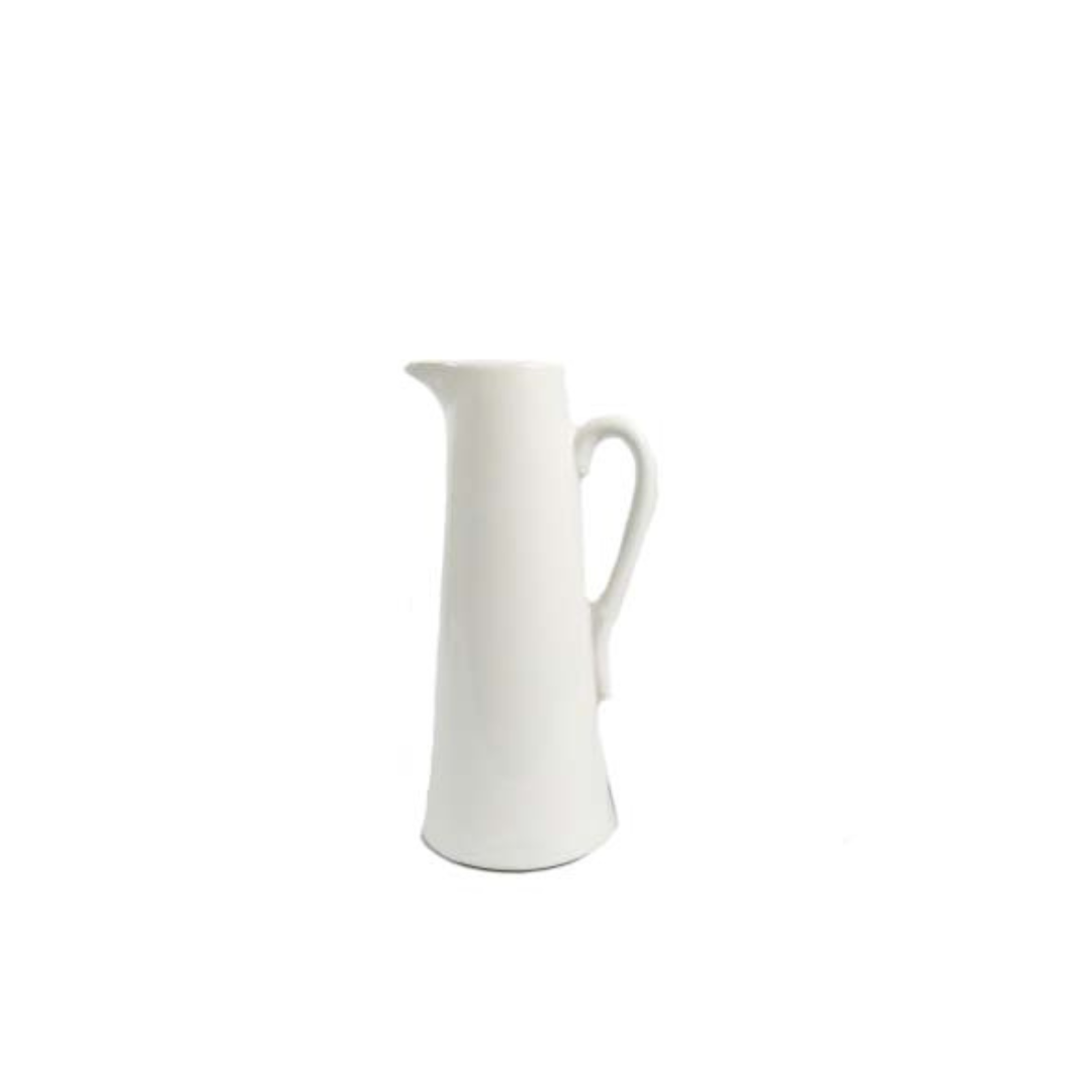 Port 3 Jug
The Port 3 Jug is a versatile and functional addition to your home decor. Measuring 11 X 8.5 X 21CM, this jug doubles as a planter, adding a touch of greenery to your space. Its sleek white design will effortlessly complement any style, making it a must-have for both practical and aesthetic purposes.