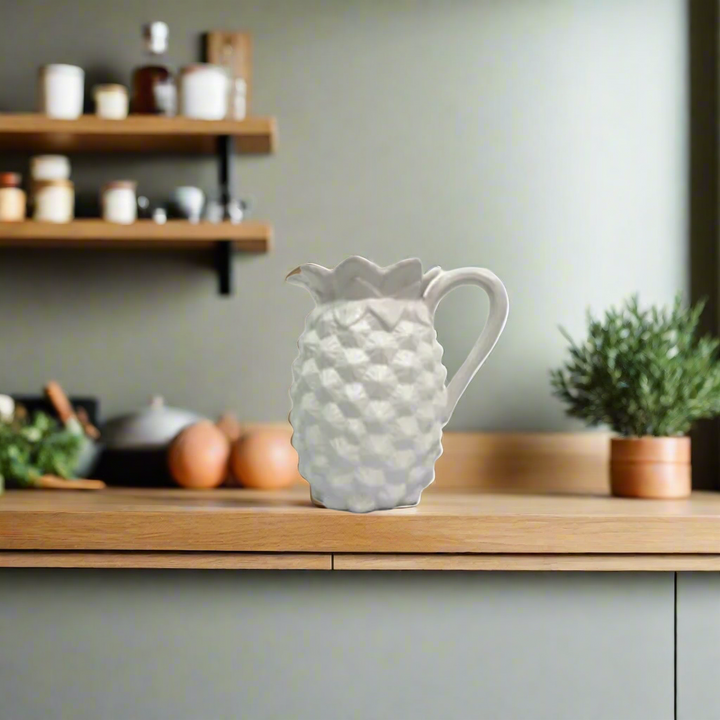 Queen Pine White Jug