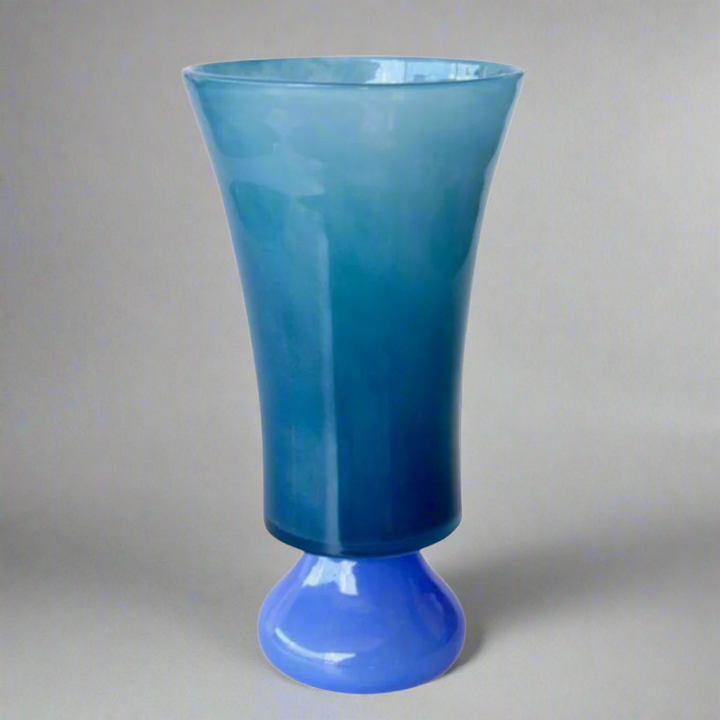 Tall 2-Tone Blue Glass Vase (34cm x 18cm)
Elevate your space with this stunning Tall 2-Tone Blue Glass Vase, expertly crafted to add a vibrant touch to any room. Its unique design and high-quality material make it perfect for displaying flowers or as a standalone decorative piece.Unique Boys.