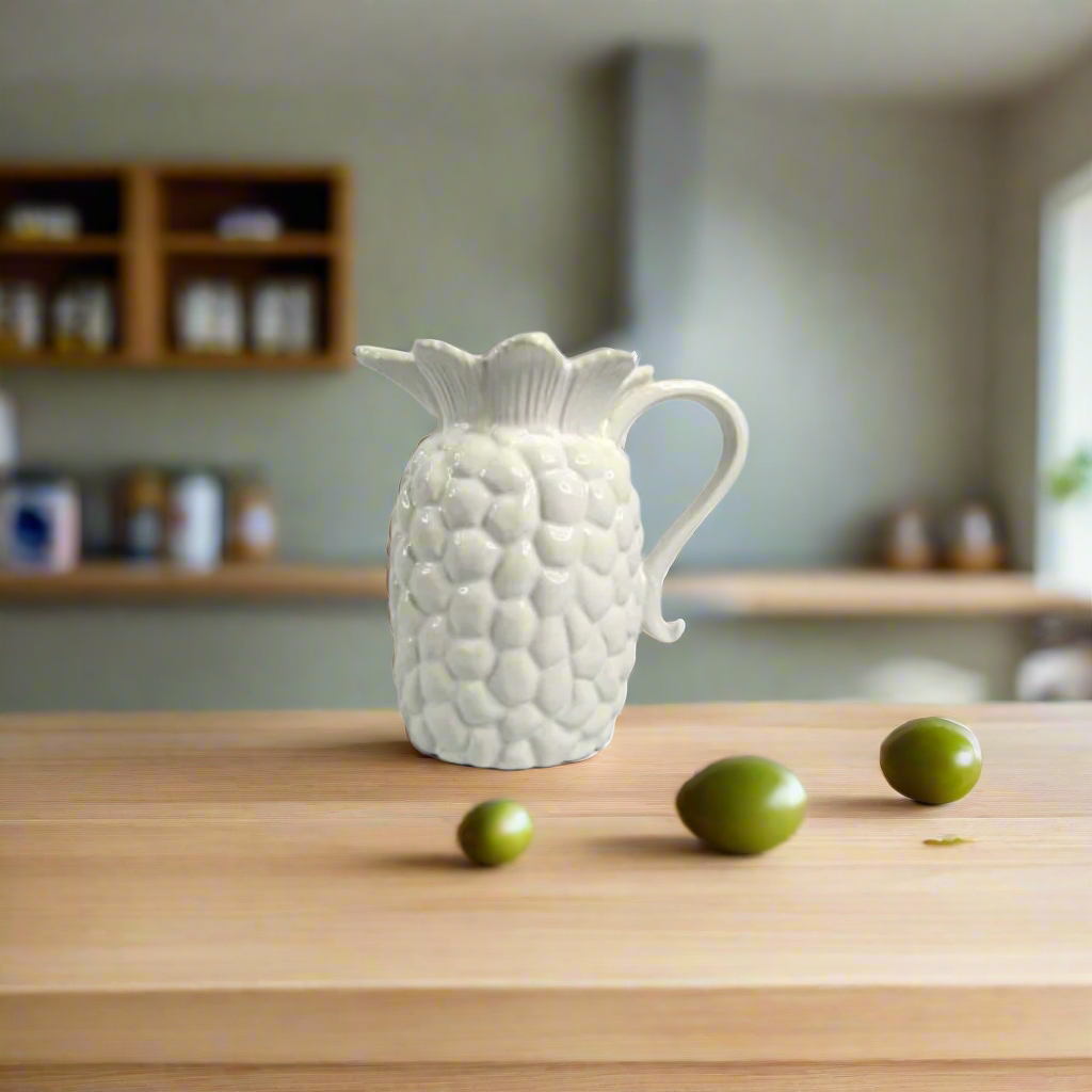 White Pineapple Jug