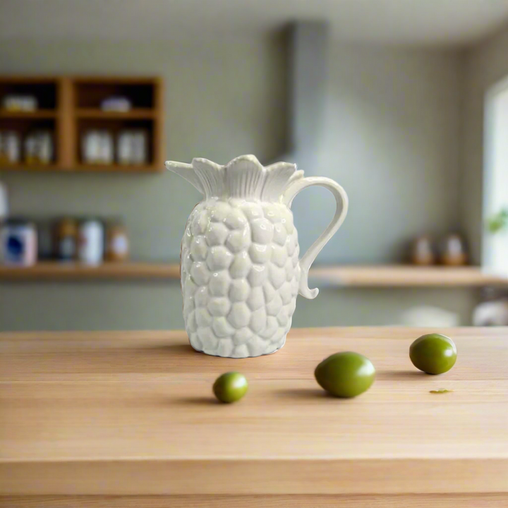 White Pineapple Jug
