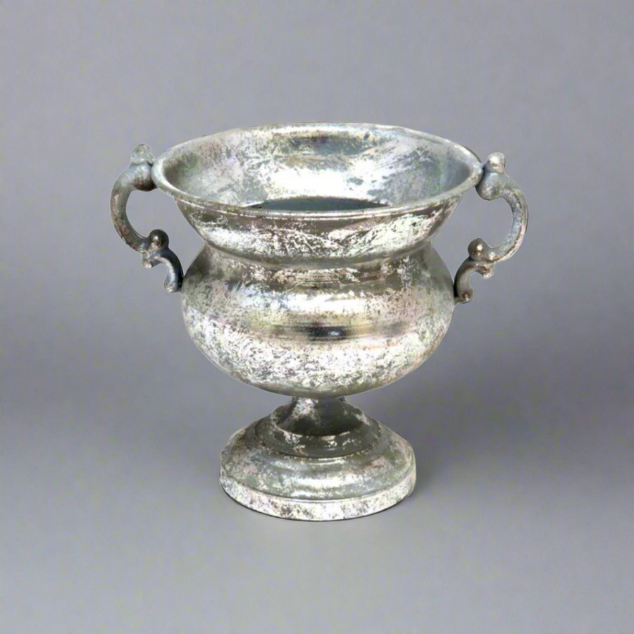 Padua Pot
Elevate your home decor with the exquisite Padua Pot, featuring a sophisticated design and intricate inlaid border!
Key Features:
Antique Footed Vase: Adds a touch of refinement to any setting
Intricate Inlaid Border: Showcases exceptional craftsmanship
Perfect Size: Measures 28.5cm (wide, including handles) x 23cm (diameter, without handles) x 19.5cm (height)