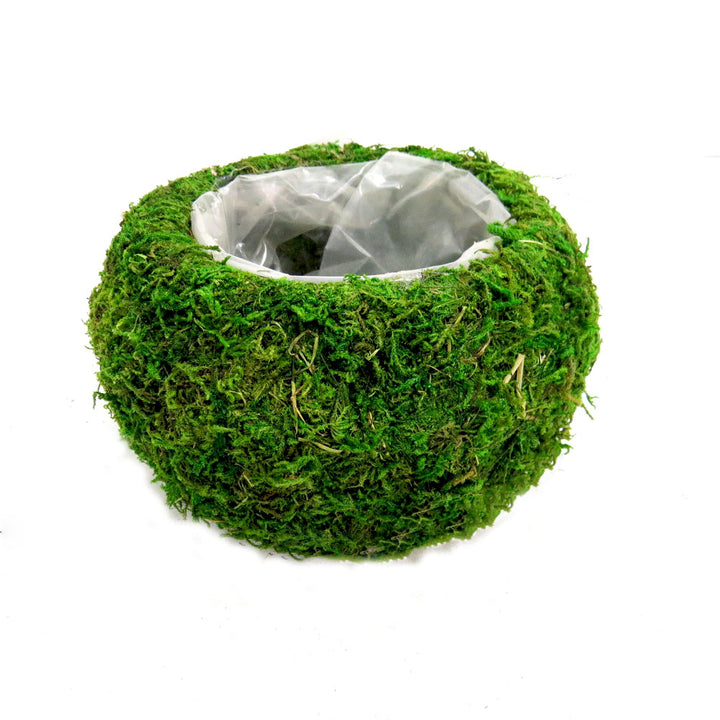 Product Description: Zara Ball Vase
Add a touch of greenery and freshness to any room with the beautiful Zara Ball Vase. This stunning, waterproof vase features a moss-covered exterior and a lined plastic interior, perfect for displaying small plants, flowers, or branches.