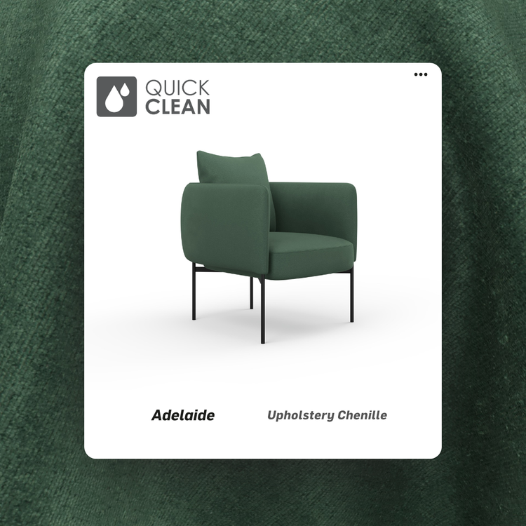 Mercis Adelaide Quick Clean fabric per meter