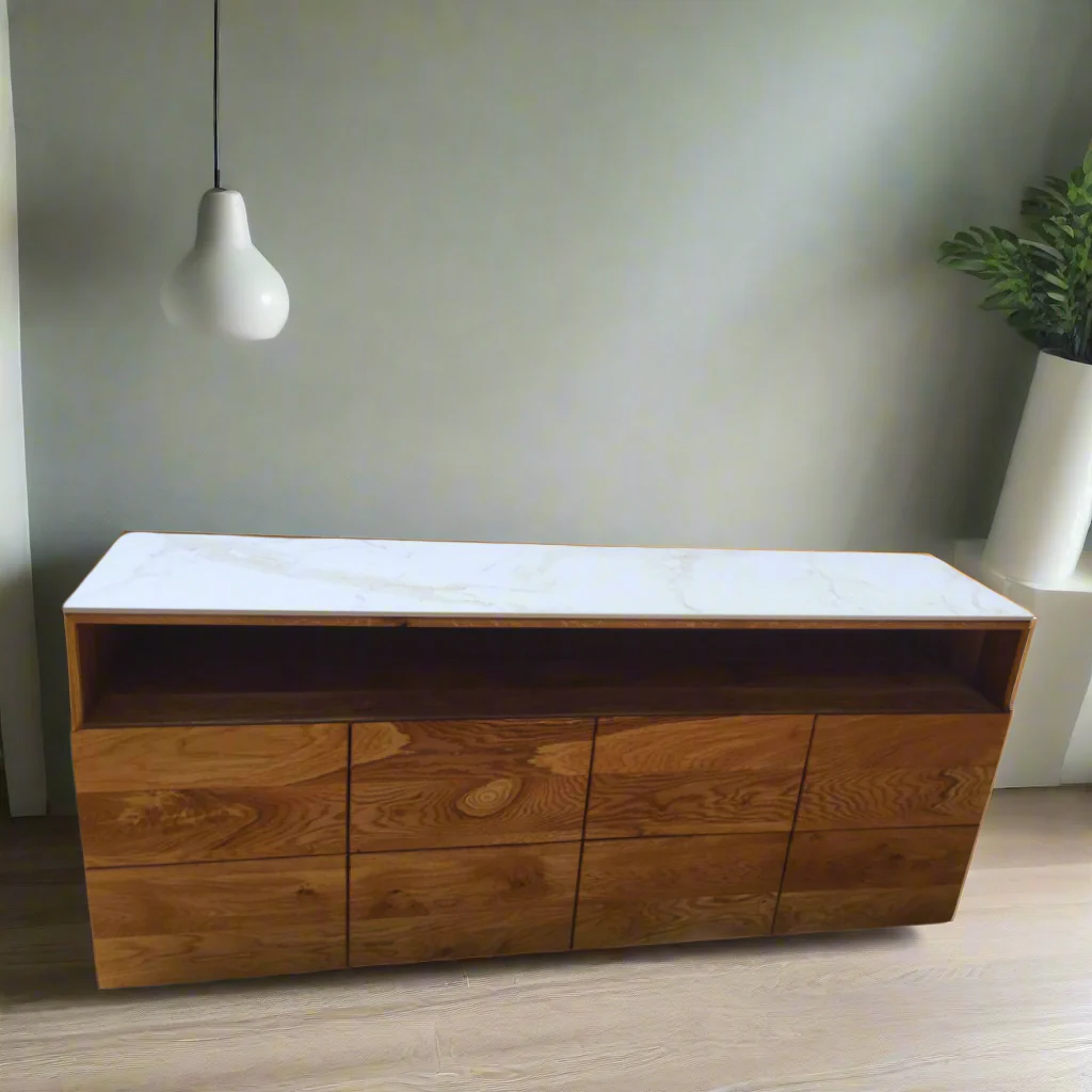 Arizona Oak Server Unit
Elevate your dining space with our stunning Arizona Oak Server with Stone expertly crafted by Unique Boys.