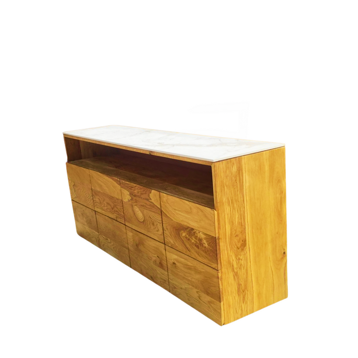 Arizona Oak Server Unit
Elevate your dining space with our stunning Arizona Oak Server with Stone expertly crafted by Unique Boys.
