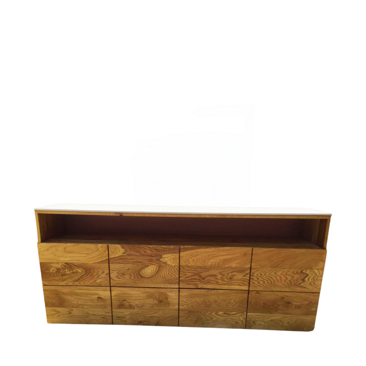 Arizona Oak Server Unit
Elevate your dining space with our stunning Arizona Oak Server with Stone expertly crafted by Unique Boys.