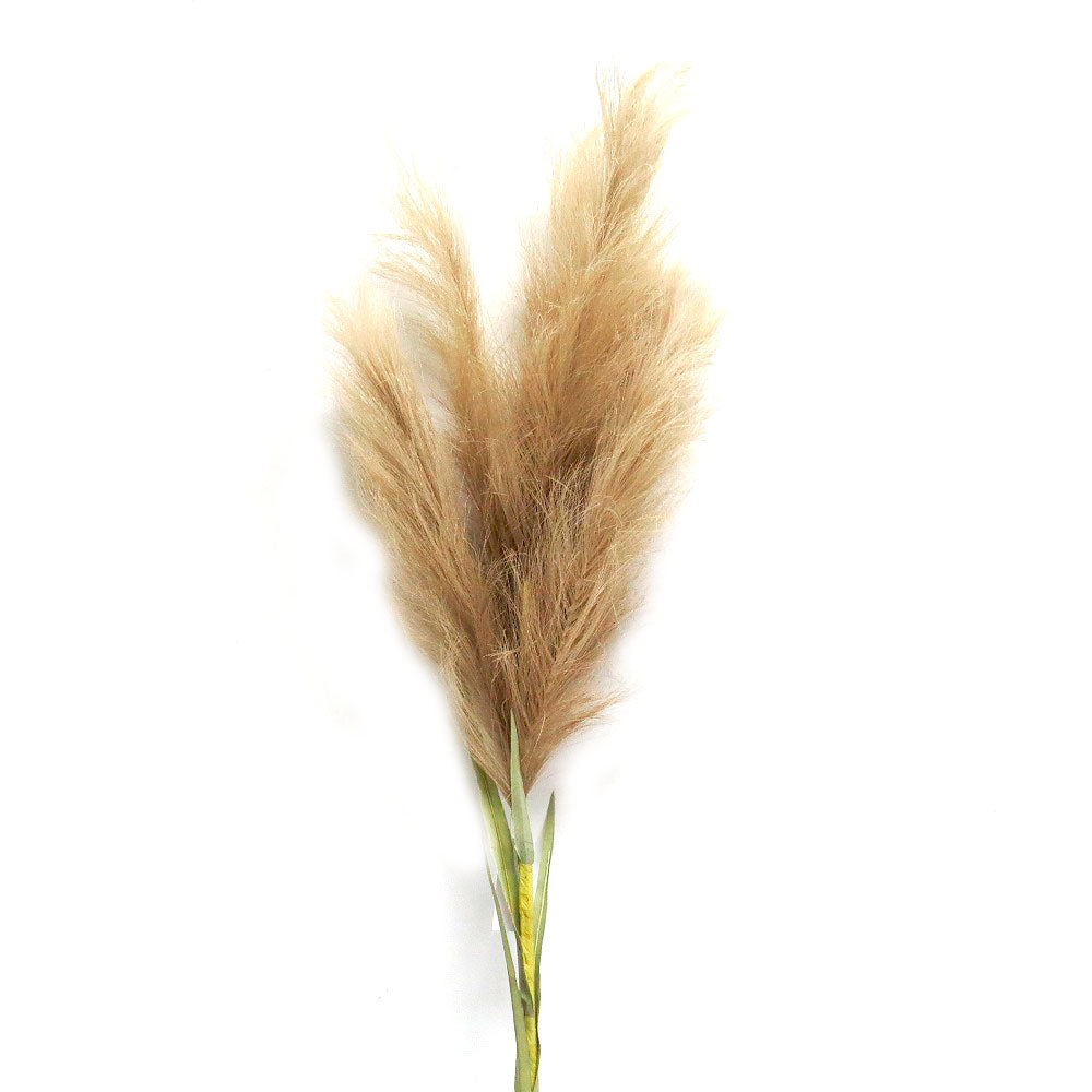 Product Details: Pampas Mega
Description: Experience the majestic beauty of Pampas Mega, a stunning addition to any space with its natural elegance and durability.
Material: High-quality fiber for a realistic look and feel.
Size: 126cm long
Category: Artificial Plants
Uses:
Home decor: Add a touch of natural elegance to your living room, bedroom, or dining room.
Event decor: Perfect for weddings, parties, and other special occasions.
Office decor: Bring some life to your workspace with this beautiful artifi