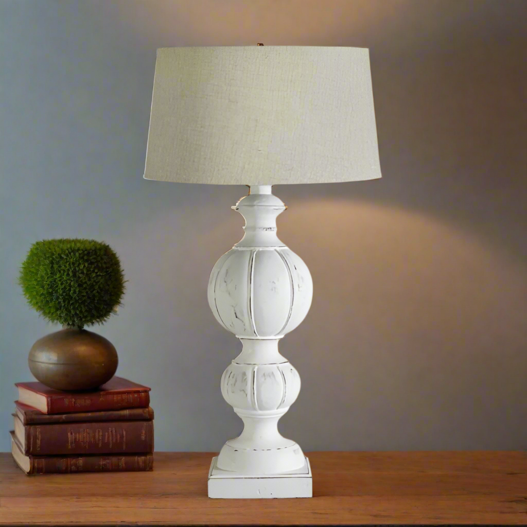 Balloon table lamp
"Add a touch of elegance and whimsy to your home with our stunning Balloon Table Lamp in White. This beautifully designed lamp features a linen shade that diffuses light, creating a warm and inviting glow. With its sleek white finish and classic hot air balloon inspiration, it's perfect for bedside tables, desks, or living rooms.www.uniqueboys.co.za