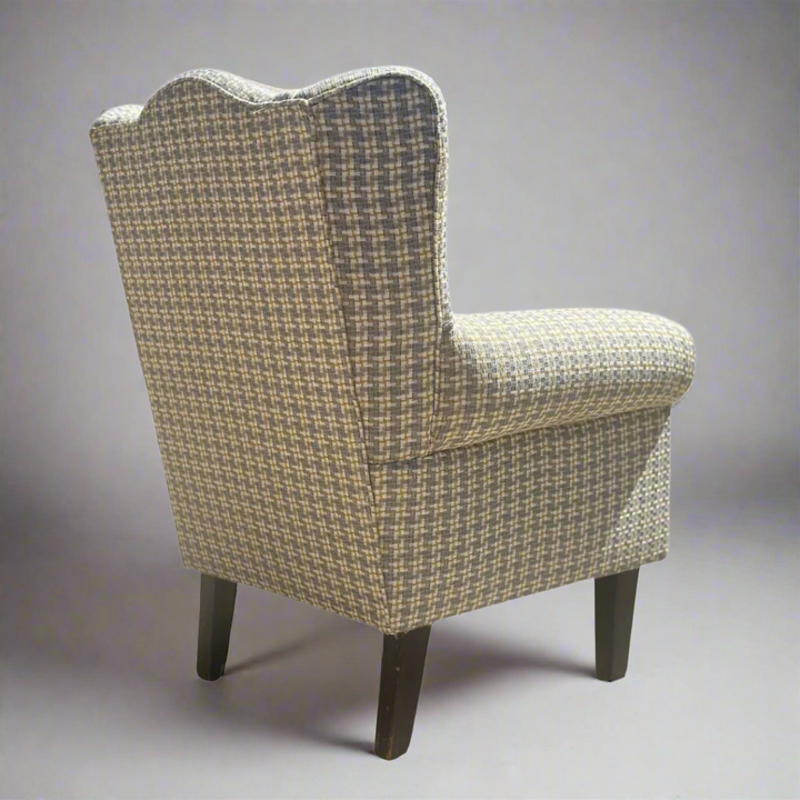 Baron Wingback Chair
Elevate Your Space with Elegance
Indulge in the ultimate expression of luxury and sophistication with our custom-made wingback chair, meticulously upholstered in a stunning&nbsp; fabric. This masterpiece is designed to make a statement, adding a burst of energy and refinement to any room.