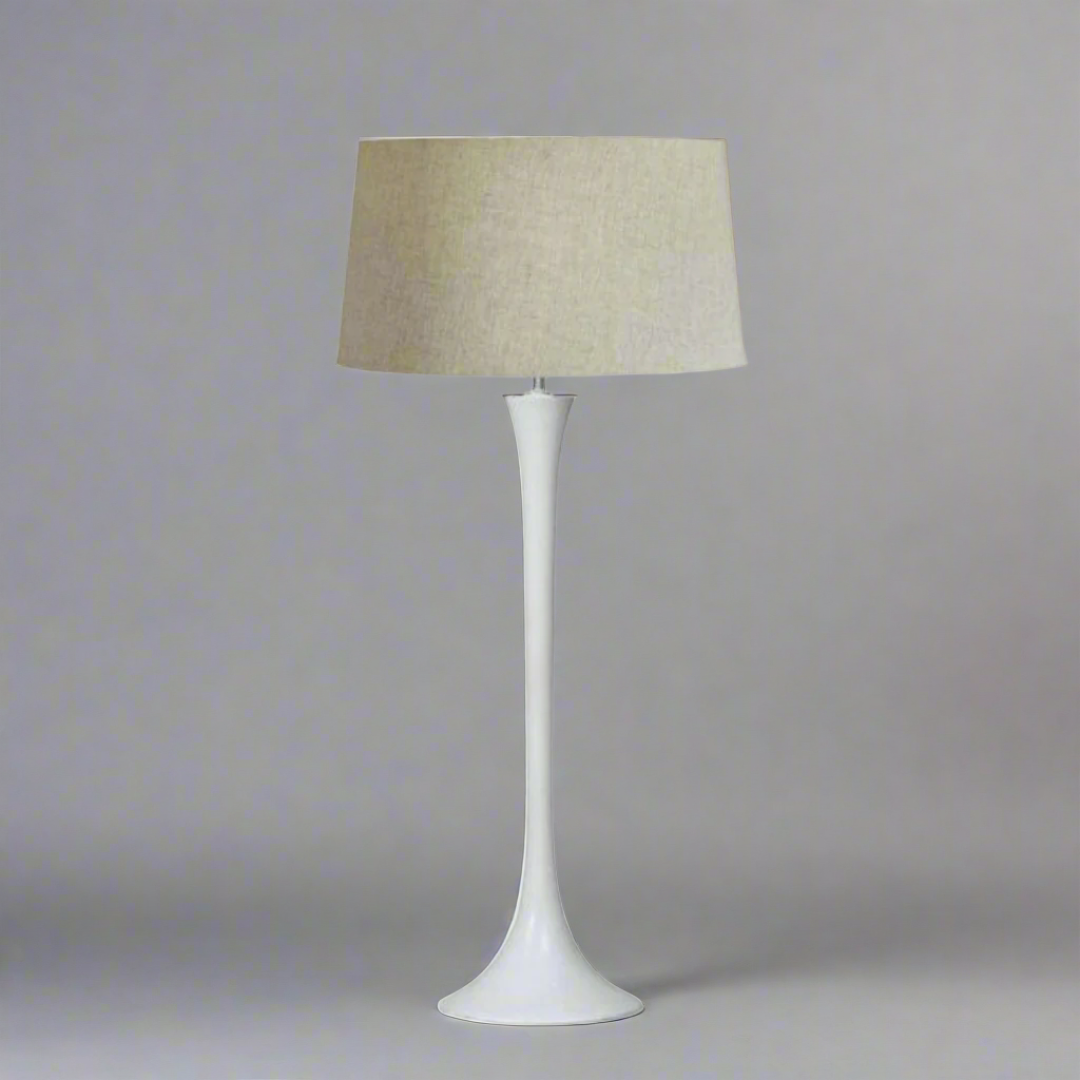 Battern Tall Table Lamp
Elevate your space with the Battern Tall Table Lamp, a stunning addition to any room. This elegant lamp features a sleek design and comes with a stylish linen shade, perfectly sized at 40x45x25cm to cast a warm, inviting glow.
Available in your choice of colour, this lamp can be tailored to fit your unique style. Standing tall at 66cm, it's the perfect height to add ambiance and sophistication to your living area, bedroom, or study. Unique Boys.