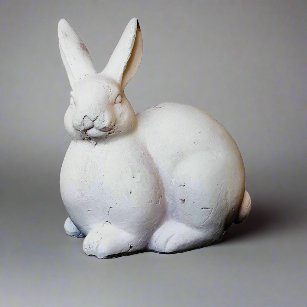 Bertha Bunny Cement
Adorable Garden Companion
Meet Bertha Bunny, a charming cement sculpture that's perfect for adding a touch of whimsy to your garden or indoor space. With its sweet white finish, this bunny is sure to delight.