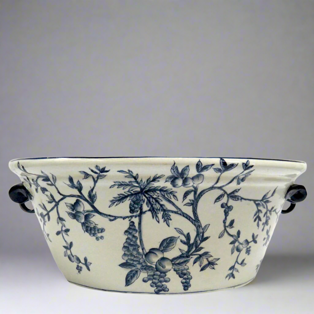 Blue Rhapsody Footbath 43cml
Exquisite Porcelain Footbath with Hand-Painted Floral Design
Elevate your space decor with this stunning Blue Rhapsody Footbath 43cml, expertly crafted from porcelain and beautifully hand-painted with a vibrant floral pattern. Unique Boys.