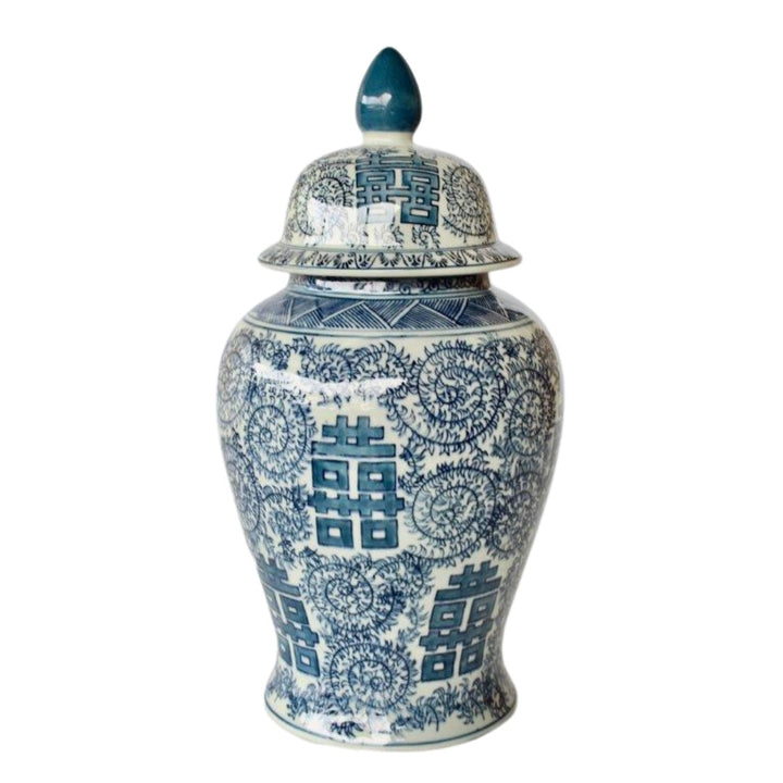 Timeless Elegance: Blue & White Chinese Ginger Jar
Add a touch of sophistication and cultural heritage to your home decor with the Blue & White Chinese Ginger Jar, a beautifully crafted piece that combines elegance and tradition. Measuring 48x22cm, this stunning jar features an intricate blue and white Chinese design with delicate patterns, expertly crafted with high-quality ceramic glaze for durability and longevity. www.uniqueboys.co.za