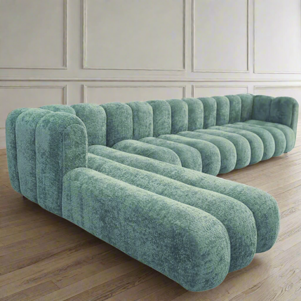 Bubble Scuba L Shape Couch 3000mm x 2000mm
Where Comfort Meets Elegance
Elevate your living space with our exquisiteBubble Scuba L Shape Couch 3000mm x 2500mm, expertly crafted for ultimate comfort and style. At Unique Boys, we pride ourselves on offering top-notch, customizable furniture that reflects your unique taste and personality. Unique Boys.