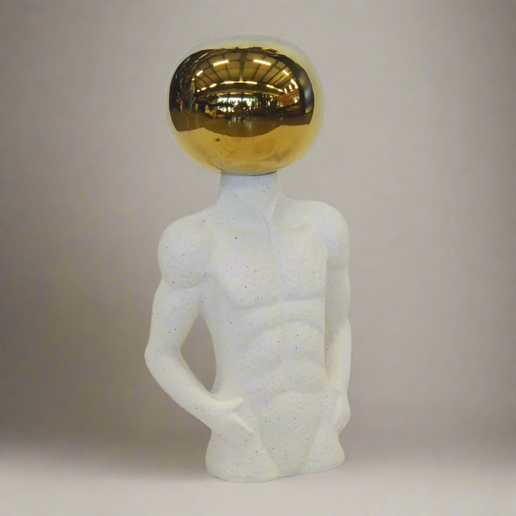 Ceramic Figurine - Round Head (35cm Height)
Elevate your home decor with the sleek and modern Ceramic Figurine - Round Head, expertly crafted from high-quality ceramic.
Design Features:
Unique round head design
Elegant and modern style
High-quality ceramic construction for durability
Standing 35cm tall, perfect for display
Material: Premium ceramic
Brand: Unique Boys
Vendor: Unique Boys
Delivery: Estimated 5-7 working days
Key Features:
Sophisticated addition to any room
Conversation-starting piece
