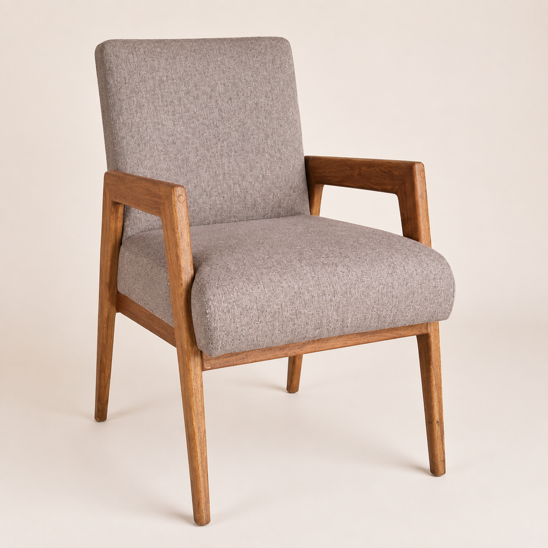 Milan Modern Chair with Mercis Adelaide &amp; Tribal Chic Fabric