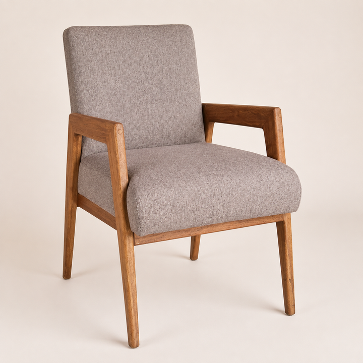 Milan Modern Chair with Mercis Adelaide &amp; Tribal Chic Fabric