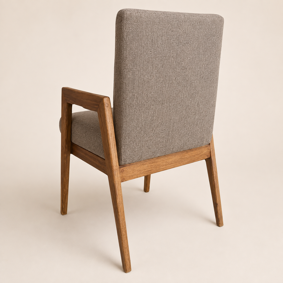 Milan Modern Chair with Mercis Adelaide &amp; Tribal Chic Fabric