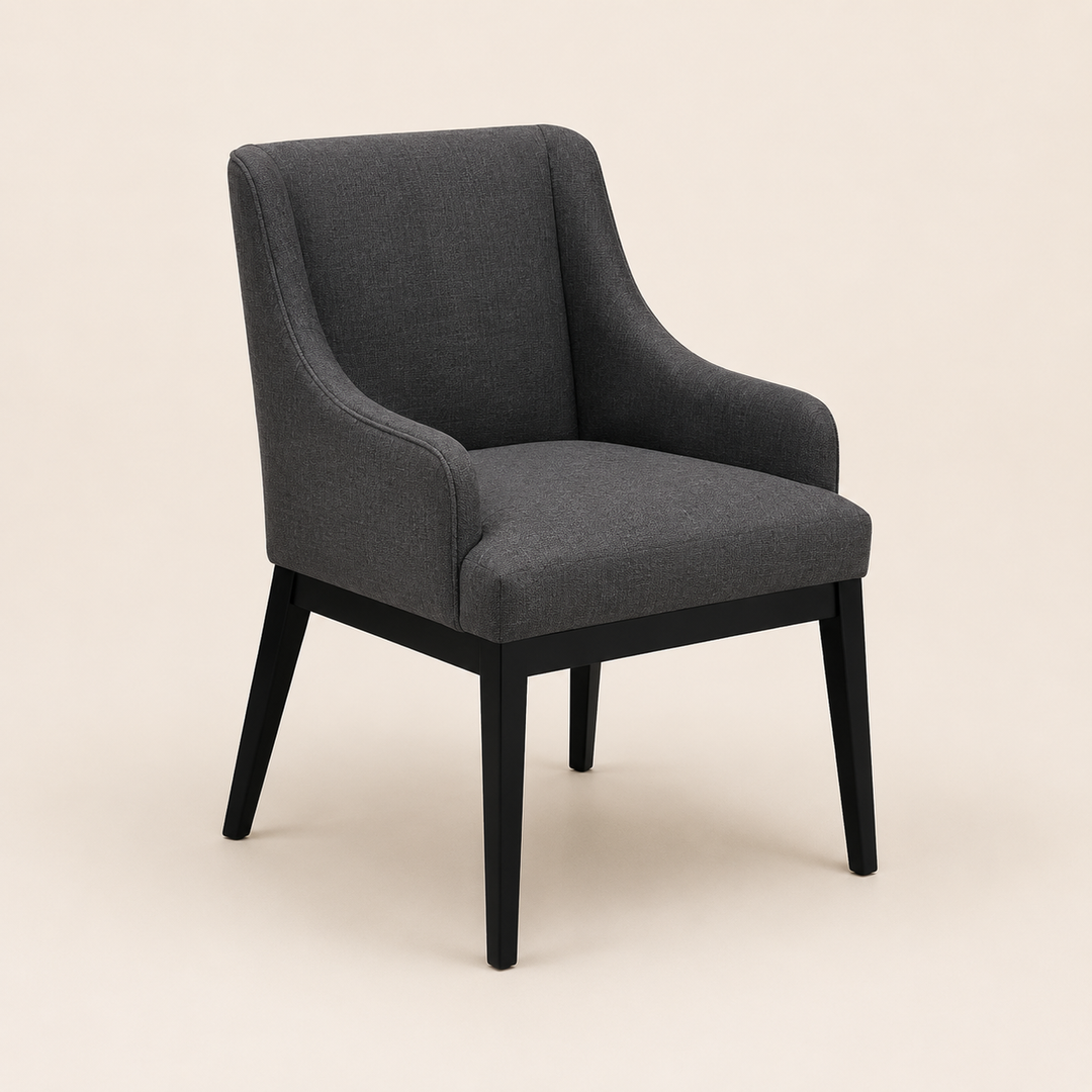 Jasper upholstered occasional chair in patterned Hertex fabric