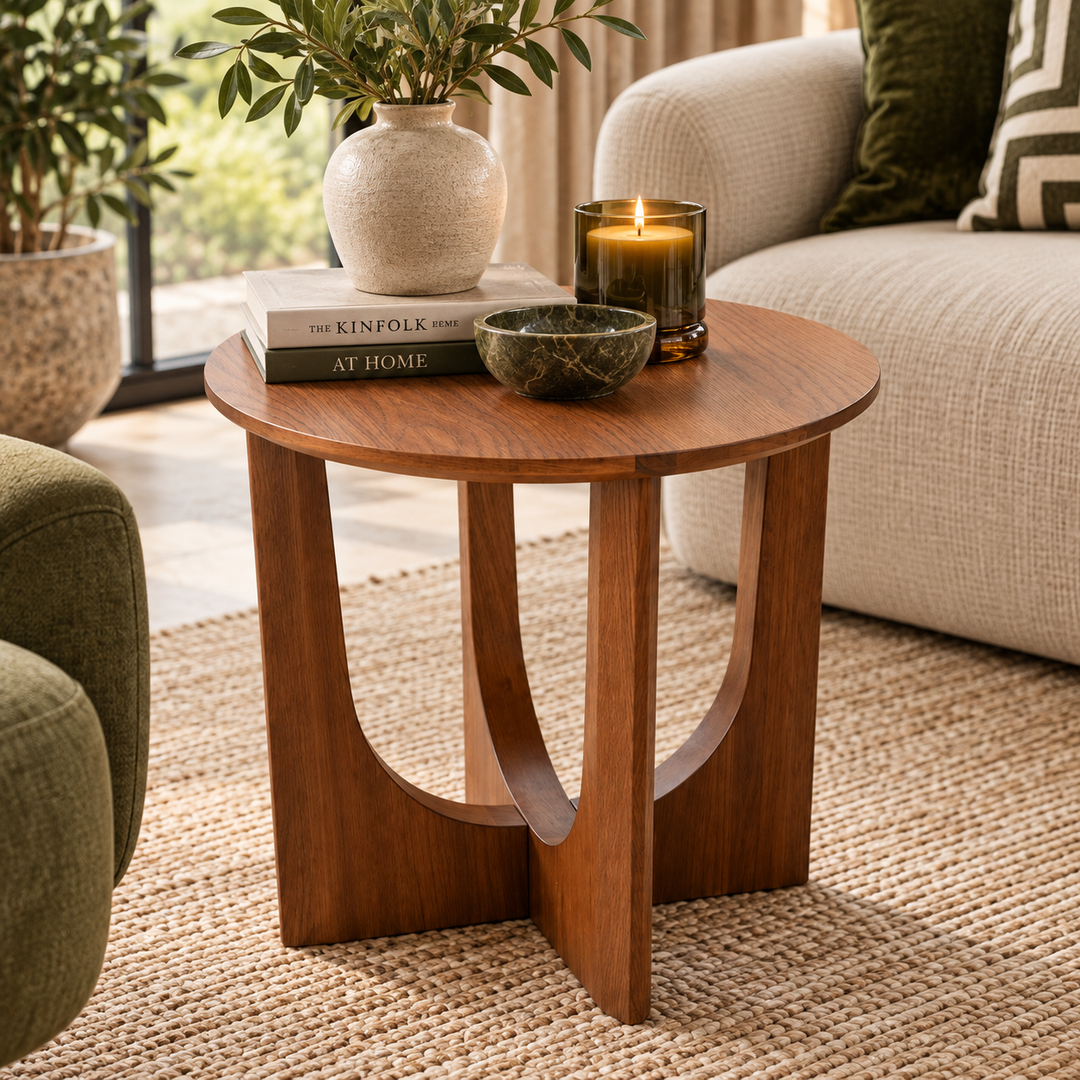 Arc Round Side Table