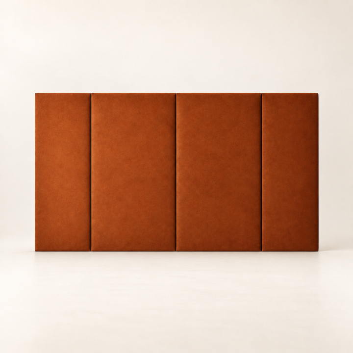 Large Munro Extra Height wall-mounted headboard – alternate bedroom view
