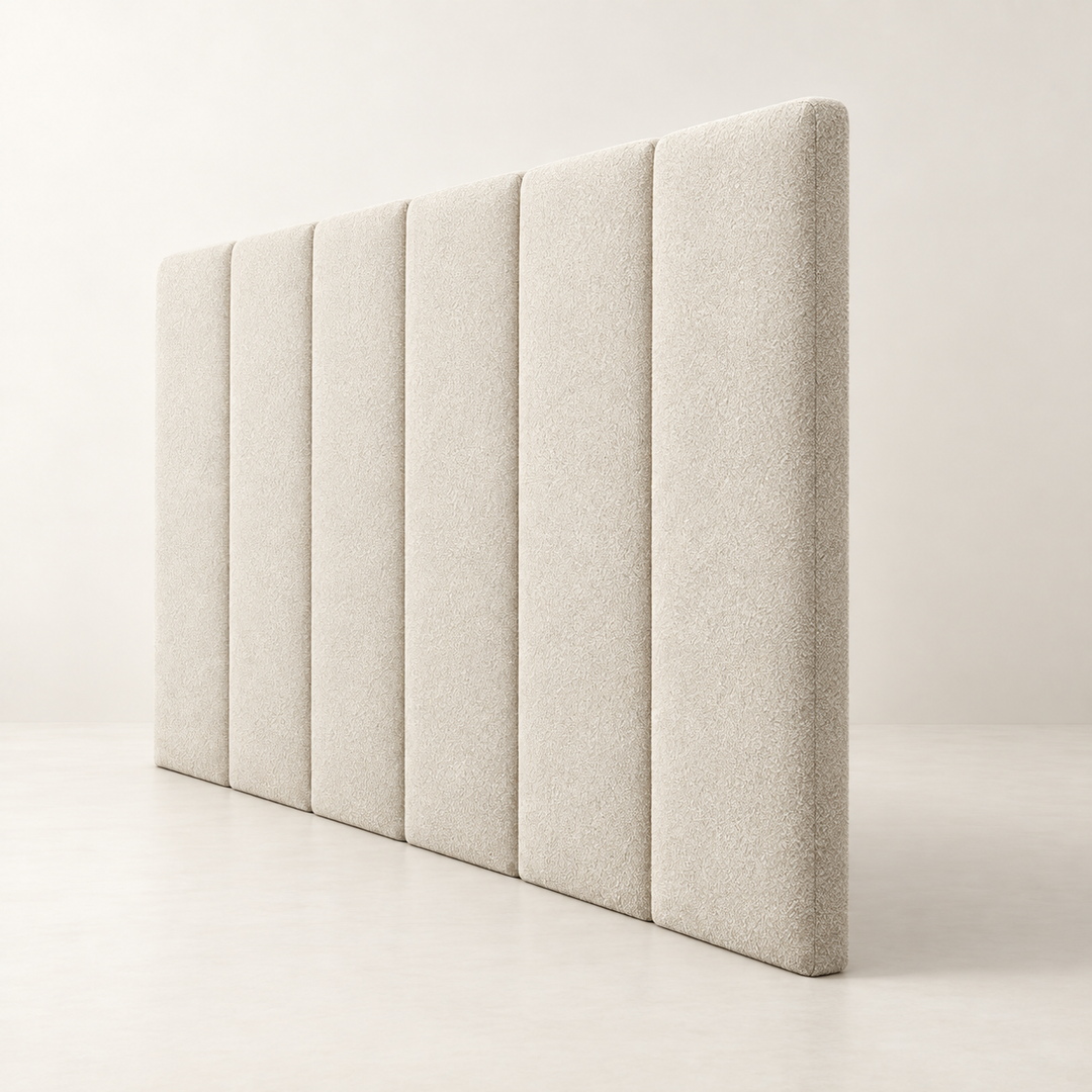 Oversized Large Munro floor-standing headboard – alternate bedroom view