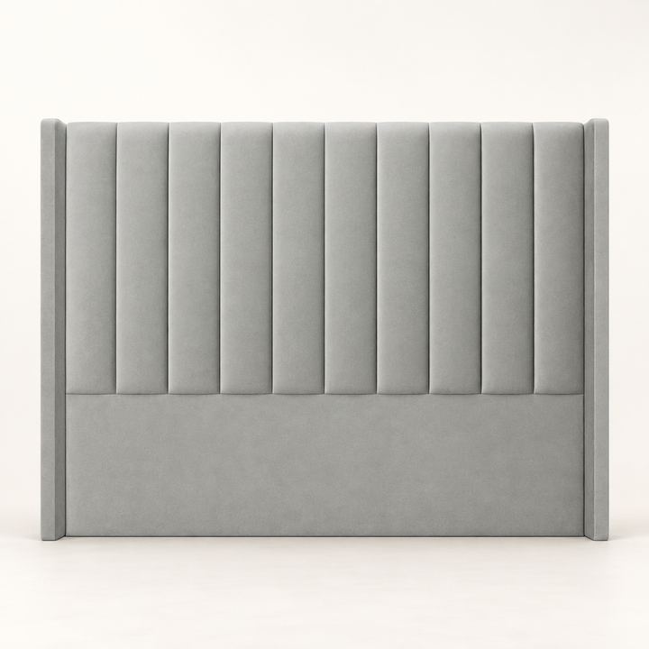Munro floor-standing upholstered wing headboard – alternate bedroom view