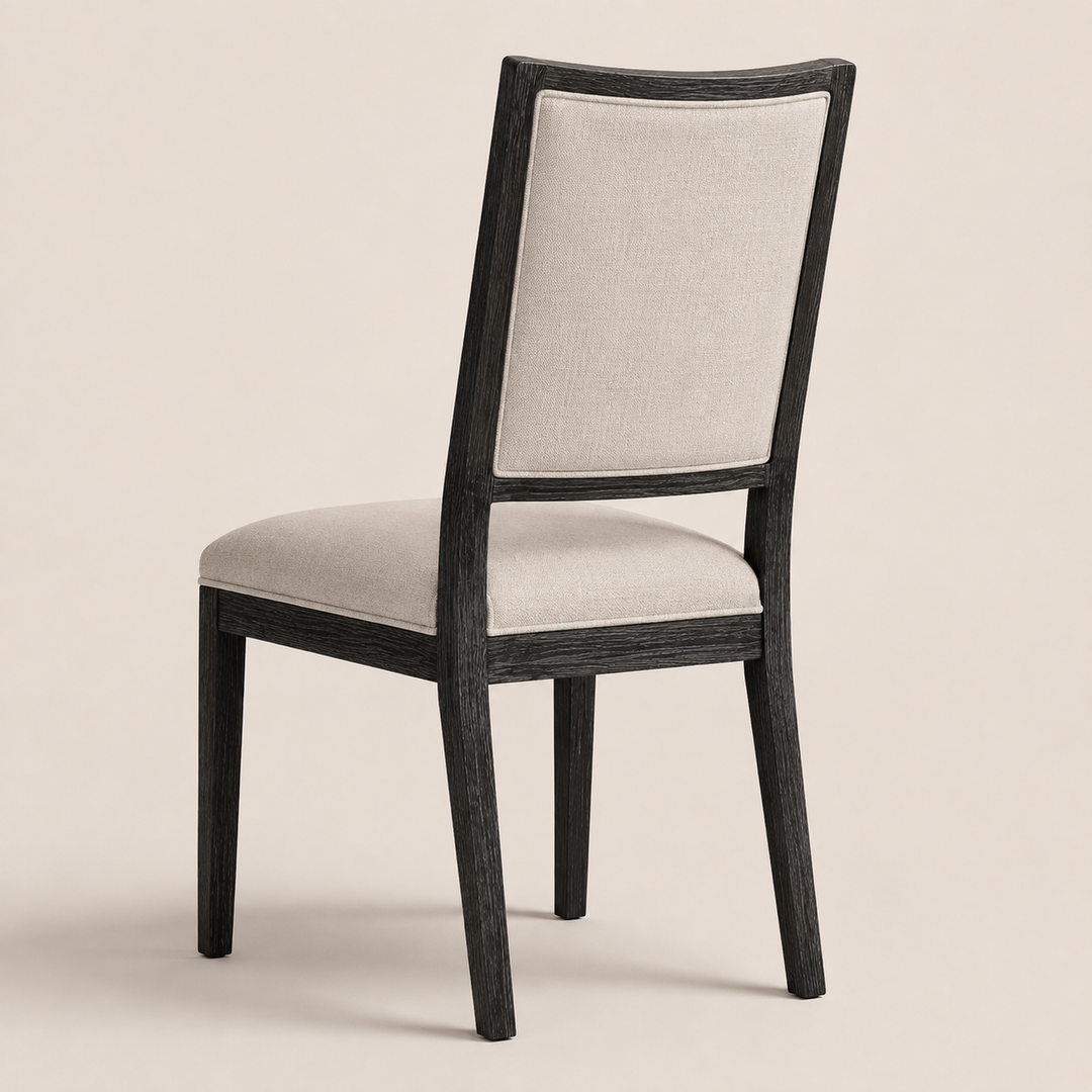 Oakley Chair in Oak with Mercis fabric