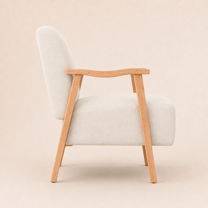 Bordeaux Occassional Chair - Mercis Linen Fabric