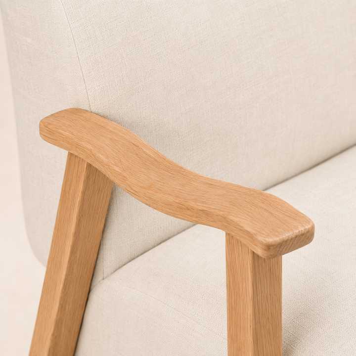 Bordeaux Occassional Chair - Mercis Linen Fabric