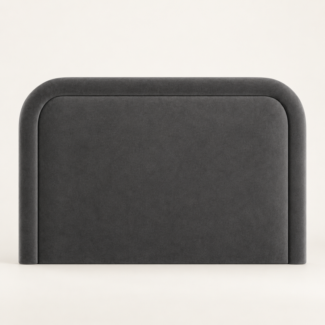 Victoria Wing Headboard – fully upholstered floor-standing design