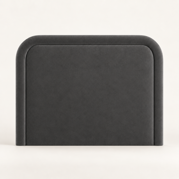 Victoria Wing Headboard showing its upholstered winged silhouette