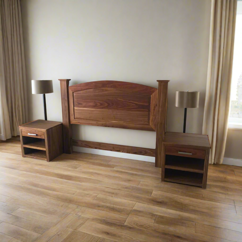 Elevate Your Bedroom with the Kiaat Classic Headboard
Handcrafted Luxury for the Modern Home
Experience the epitome of style and comfort with our exquisite Kiaat Classic Headboard, meticulously handmade to transform your bedroom into a serene retreat.
Choose Your Perfect Fit