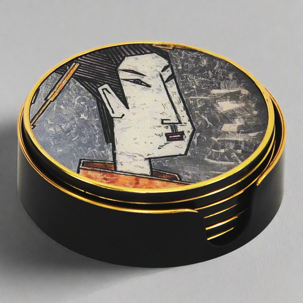 Coaster Geisha Girl Grey Set of 6
Protect your surfaces with style using the elegant Coaster Geisha Girl Yellow Set, featuring a stunning red and white image of a geisha girl.
Product Features:
Set of 6 coasters
Durable hardboard material ensures long-lasting protection
Beautiful geisha girl design adds a touch of elegance and sophistication
Ideal for home or office use


Practical Benefits:
Protects furniture surfaces from water marks, spills, and scratches
Easy to clean and maintain
Unique Boys