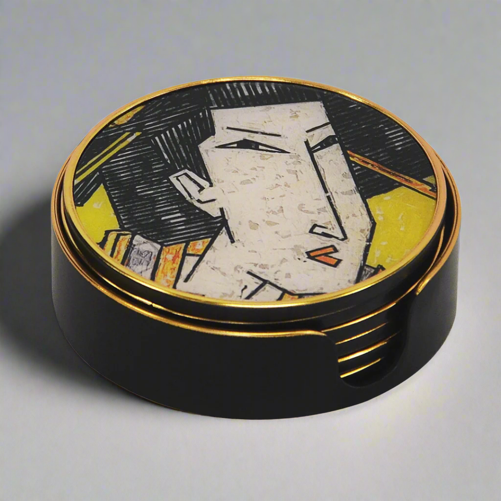 Coaster Geisha Girl Yellow Set of 6
Protect your surfaces with style using the elegant Coaster Geisha Girl Yellow Set, featuring a stunning red and white image of a geisha girl.
Product Features:
Set of 6 coasters
Durable hardboard material ensures long-lasting protection
Beautiful geisha girl design adds a touch of elegance and sophistication
Ideal for home or office use
Unique boys