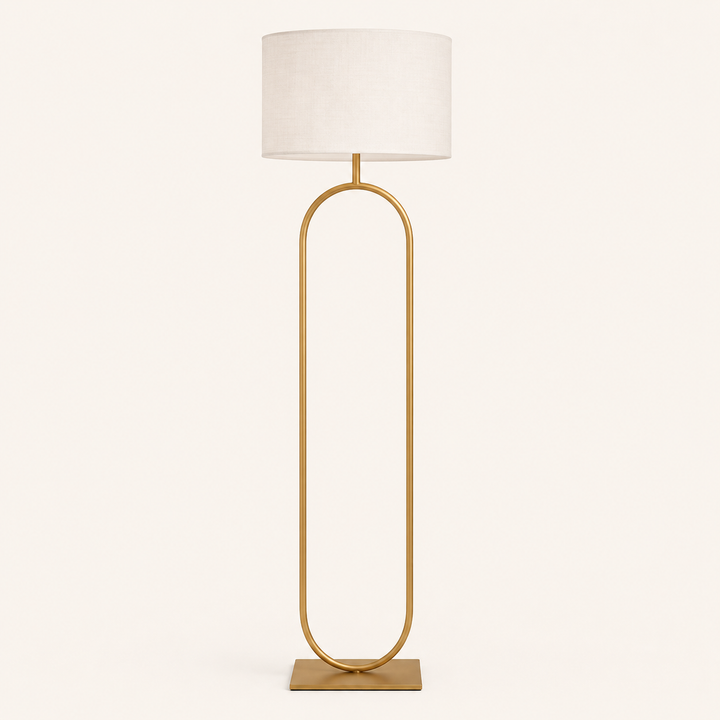 Cole Floor Lamp Gold – a sleek statement floor lamp with elegant gold detailing for sophisticated interiors.