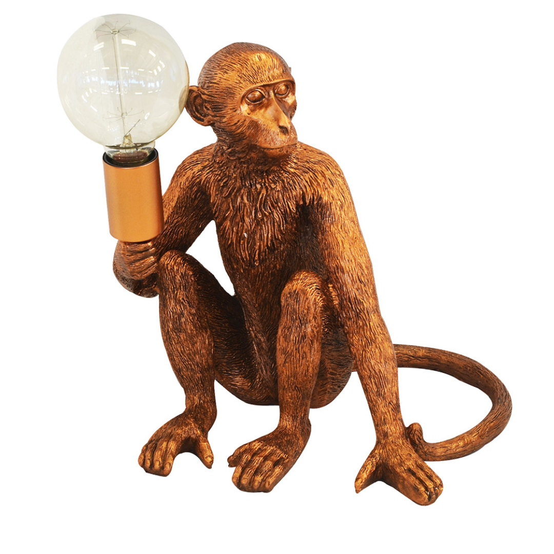 Copper Monkey Torch Table Lamp
Add a touch of whimsy and sophistication to your home with the stunning 30cm Copper Monkey Torch Table Lamp, expertly crafted from premium resin.
Design Features:
Height: 30cm
Rich copper finish adds a warm, luxurious glow
Intricate monkey design creates a unique and eye-catching centerpiece
Interior Style:
Perfect addition to any room, from living rooms to bedrooms
Complements modern, bohemian, and industrial interior styles
Timeless design ensures longevity and versatility