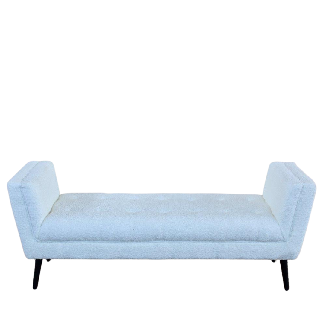 Cornwall Light Cream Bench Ottoman with Black Wooden Legs
Elevate Your Space with Timeless Luxury
Transform your living room into a serene oasis with our exquisite Cornwall Light Cream Bench Ottoman. Handcrafted with precision and care, this stunning piece boasts:
Luxurious light cream upholstery
Sleek black wooden legs for a sophisticated contrast Unique Boys.