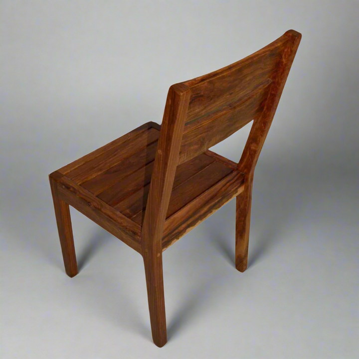Deluxe Kiaat Chair: Elegant Simplicity
Experience the beauty of natural wood with the Deluxe Kiaat Chair. This stylish chair features a wooden seat and a sturdy design, perfect for adding a touch of elegance to any room.