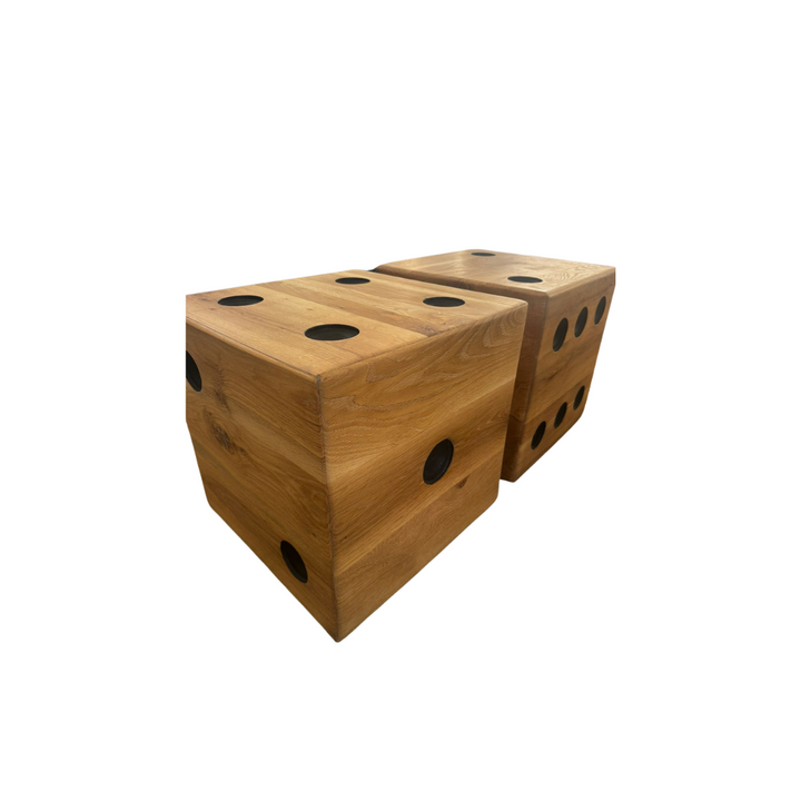 Dice Ottoman/ Table Oak- Customize Your Space
Elevate Your Home Decor with Versatile Style
Discover the ultimate combination of form and function with our Dice Ottoman/ Table Oak Featuring sturdy construction and space-saving design, these stands seamlessly blend style and practicality.