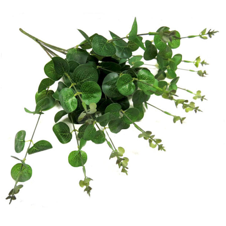 Eucalyptus Magnifica - A Smoky Twist on Timeless Elegance!
Introducing Eucalyptus Magnifica, a stunning artificial plant that adds a touch of greenery with a smoky twist to any space!
50cmL stems, each featuring 4 main branches and 160 leaves, creating a full and lush appearance
Growth tips add an extra dimension, making this plant a unique and elegant addition
Artificial plants are low maintenance, no watering or pruning required